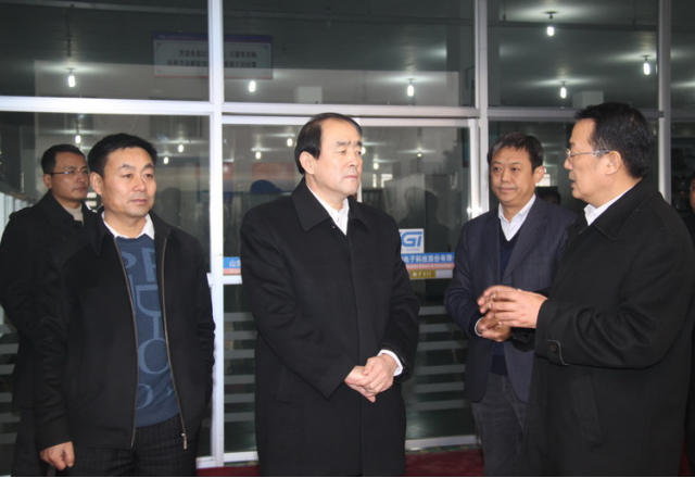 济宁市委书记马平昌到乐鱼首页(中国)网页版公司莅临视察指导