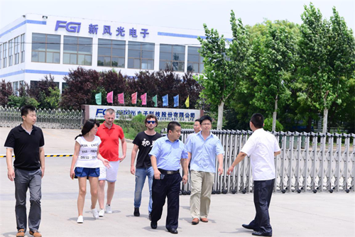 俄罗斯某股份有限公司客人莅临乐鱼首页(中国)网页版考察