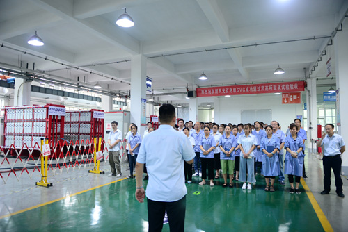乐鱼首页(中国)网页版百兆级高压水冷SVG成功通过中国电科院型式试验检测验收